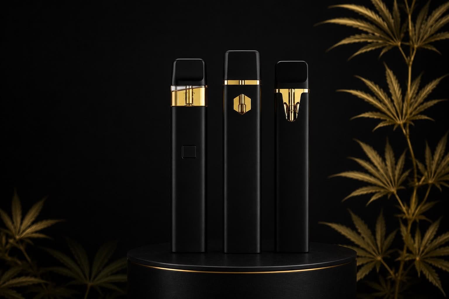 Billede af THCA Vapes med Live Resin